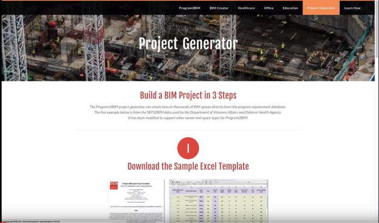 Program2BIM – Project Generator