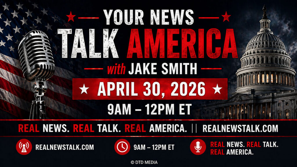 Your News Talk America with Jake Smith for April 30, 2026, featuring Iran oil smuggling, the Middle East oil crisis, and election integrity topics.