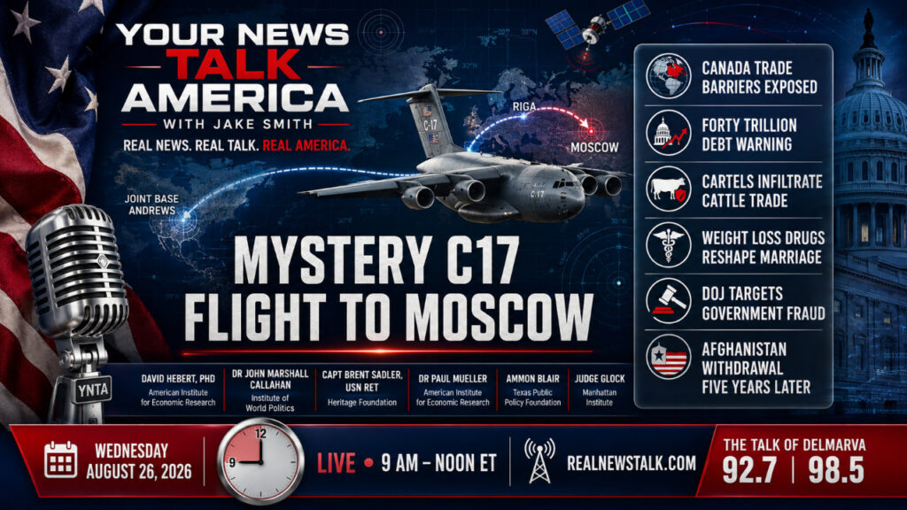 Your News Talk America, August 26, 2026: Dolly Parton tribute, CIA Moscow flight, beef prices