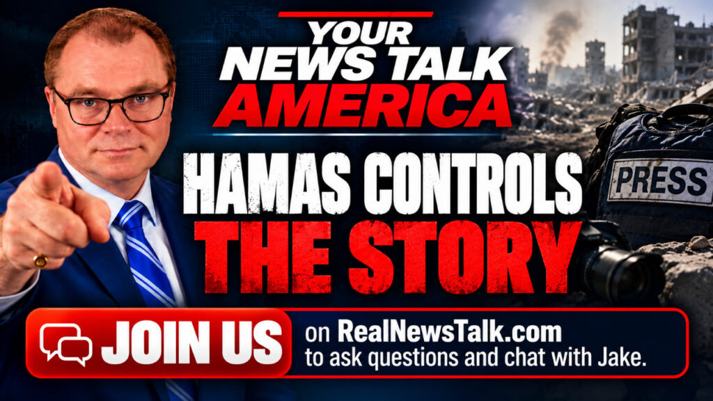 Your News Talk America September 23, 2026 show card: Greenland deal, Hamas and Gaza media, Obamacare fraud purge